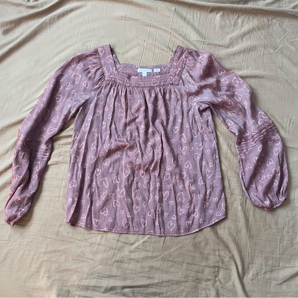 Lauren Conrad sheer top